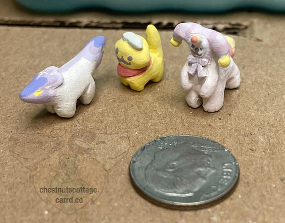 3 Crumbs - unfired